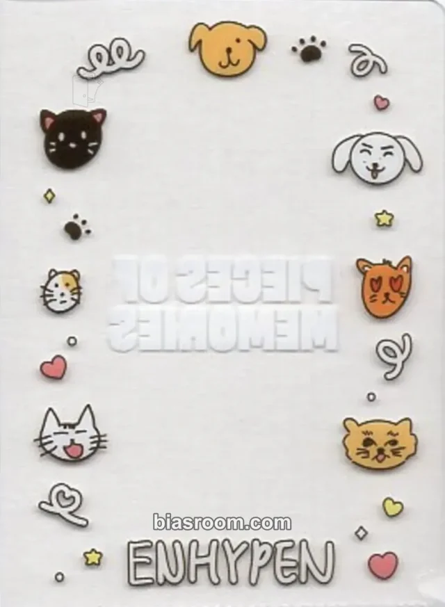 ENHYPEN PIECES OF MEMORIES & Memories : STEP 1 K-pop photocard