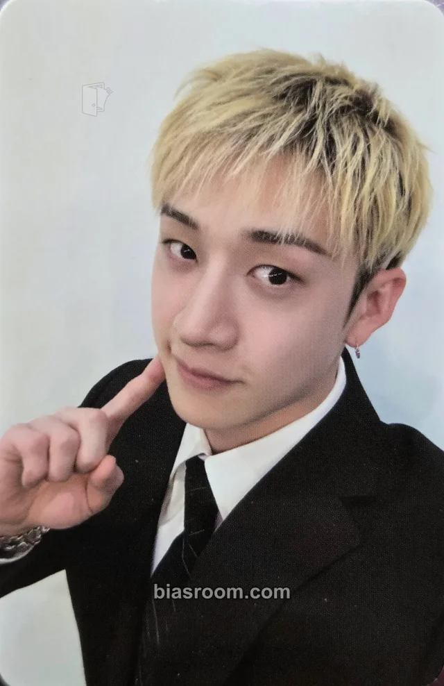 Photocard K-pop di Bang Chan Stray Kids THIS & THAT