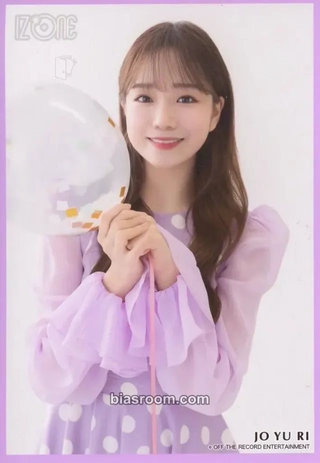 IZ*ONE - Jo Yuri - Non-Album Bromides Other purple version random pack photo print