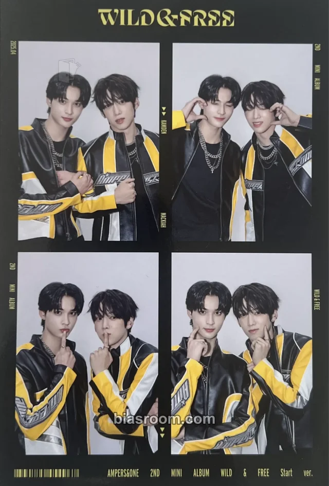 AMPERS&ONE WILD & FREE K-pop photocard