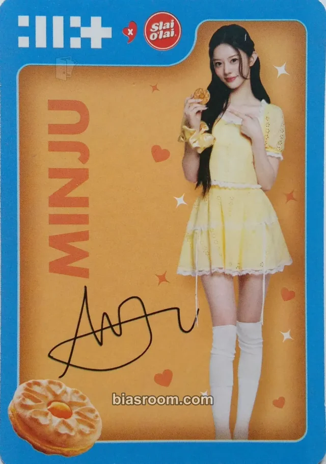 Minju ILLIT ILLIT X Slai O’lai K-pop photocard