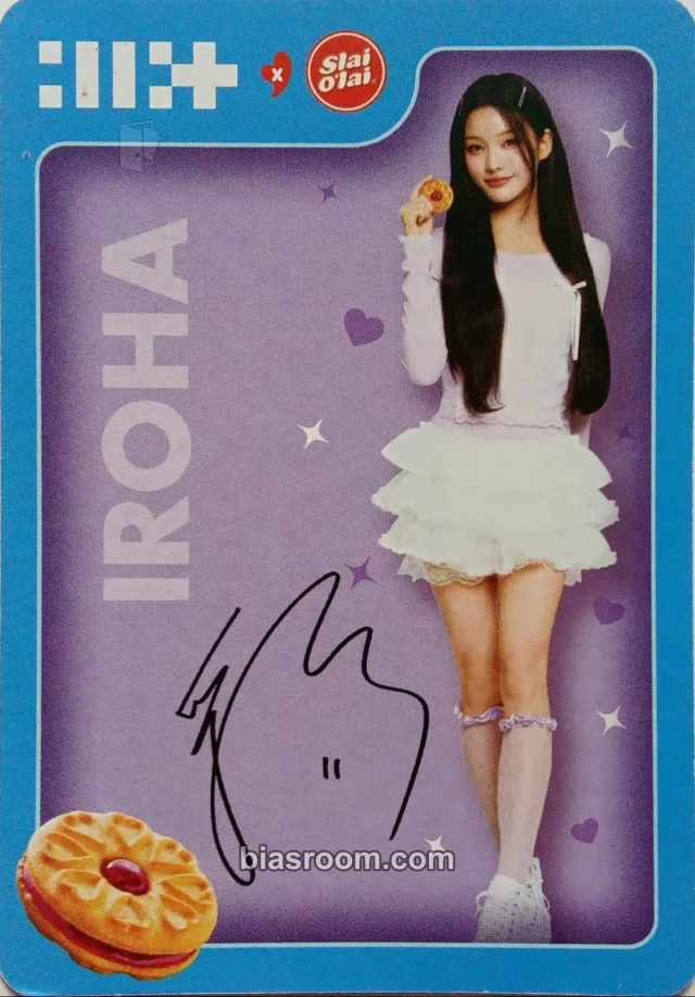 Iroha ILLIT ILLIT X Slai O’lai K-pop photocard