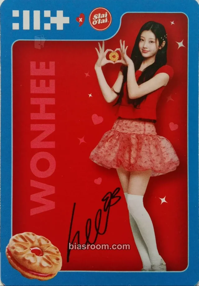 Wonhee ILLIT ILLIT X Slai O’lai K-pop photocard