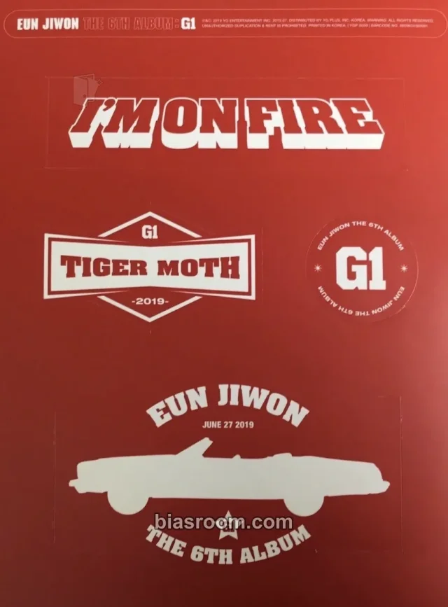 Jiwon SECHSKIES G1 (Jiwon Solo) K-pop photocard