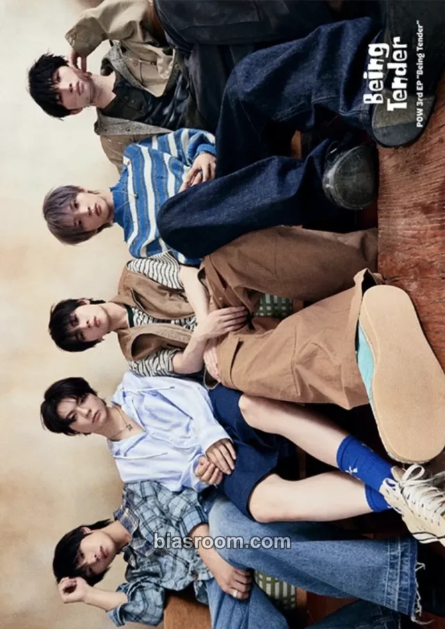 POW Being Tender K-pop photocard