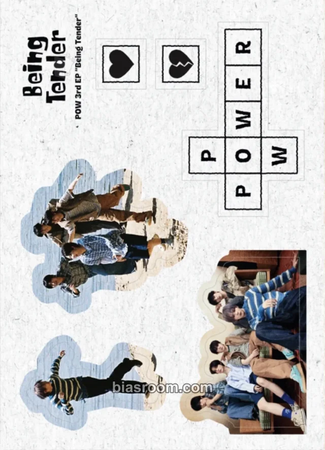 POW Being Tender K-pop photocard