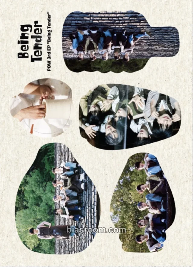 POW Being Tender K-pop photocard