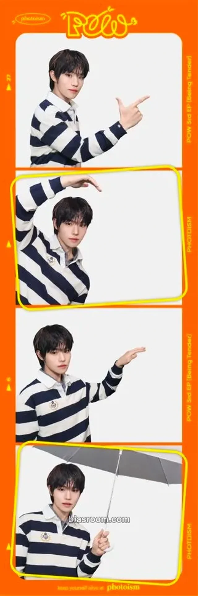Jungbin POW Being Tender K-pop photocard