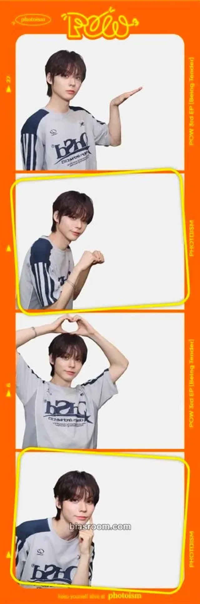 Hong POW Being Tender K-pop photocard