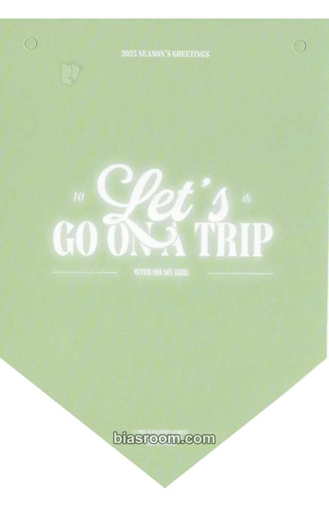 OH MY GIRL 2025 Season's Greetings [LET'S GO ON A TRIP] K-pop photocard