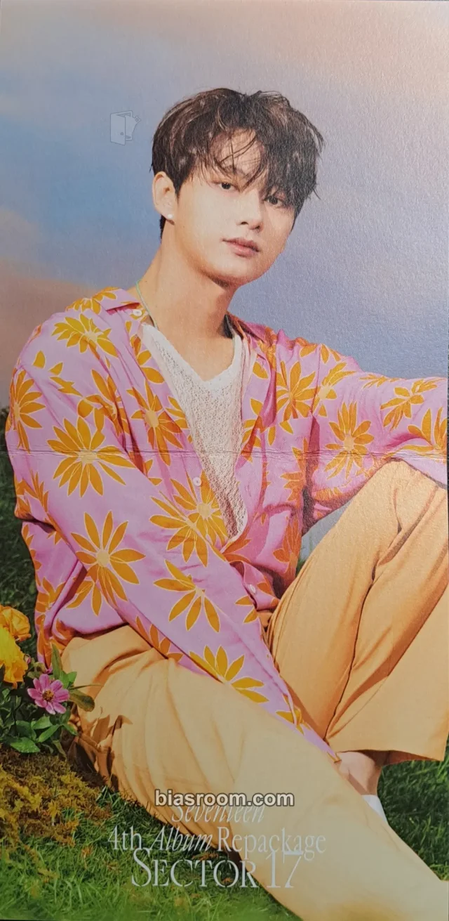 Photocard K-pop di Jun SEVENTEEN SECTOR 17