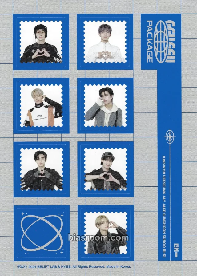 ENHYPEN 2024 GGU GGU Package K-pop photocard