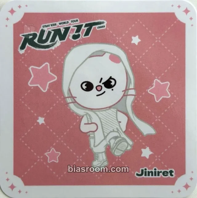 Hyunjin Stray Kids RUN IT World Tour K-pop photocard
