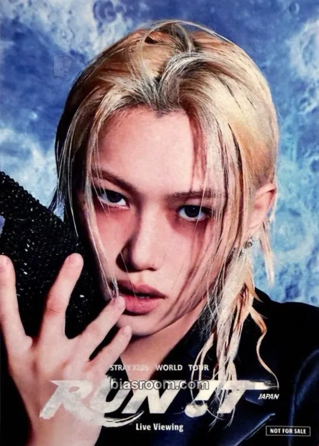 Felix Stray Kids RUN IT World Tour K-pop 小卡
