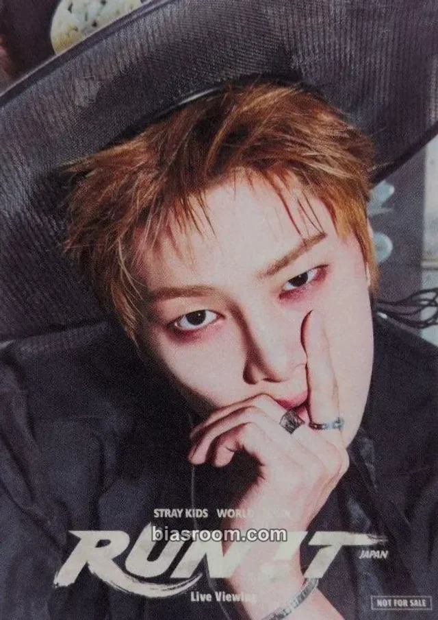 I.N Stray Kids RUN IT World Tour K-pop photocard