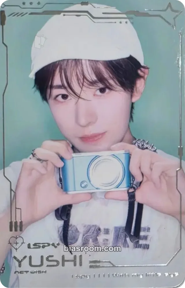 Yushi NCT WISH I SPY K-pop photocard
