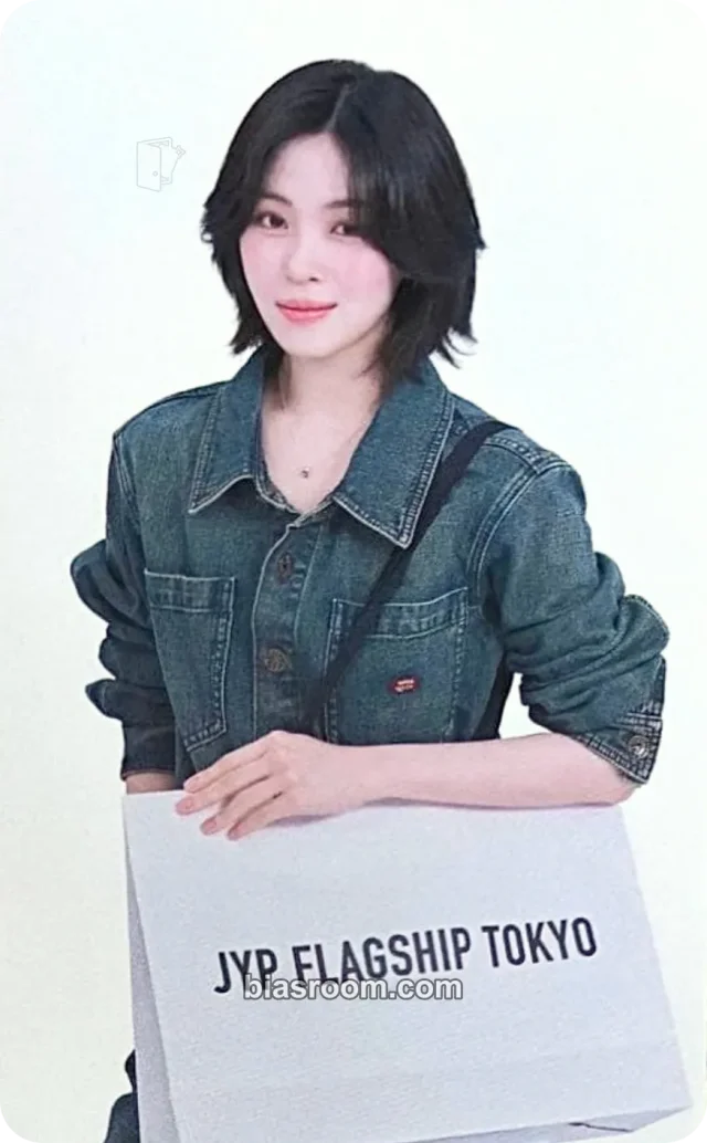 Photocard K-pop de Ryujin ITZY JYP FLAGSHIP TOKYO