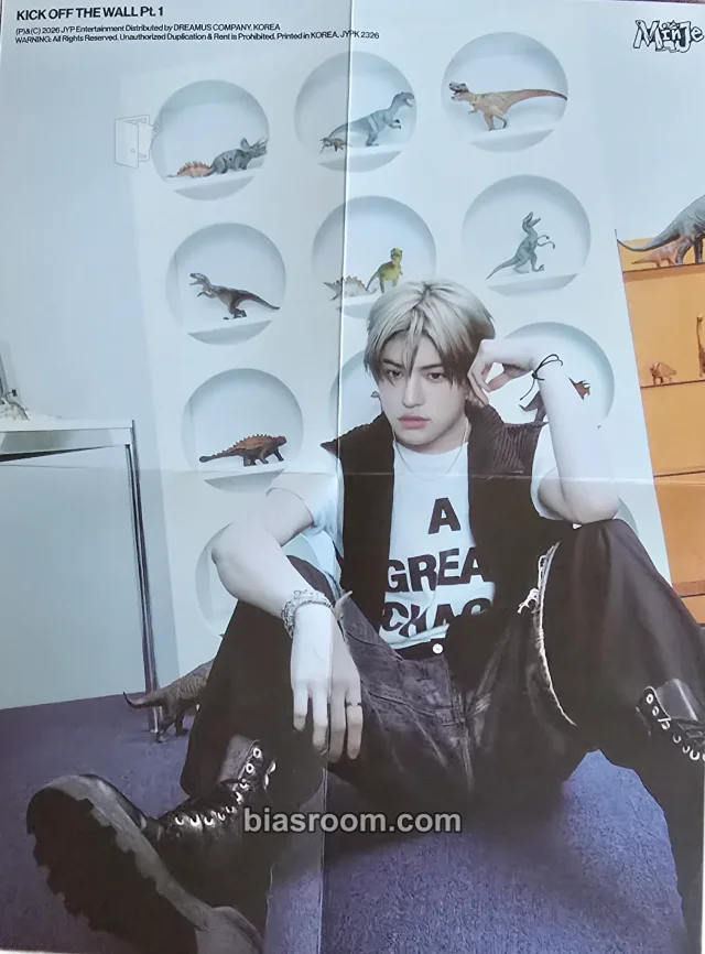 Minje KickFlip KICK OFF THE WALL Pt 1 K-pop photocard