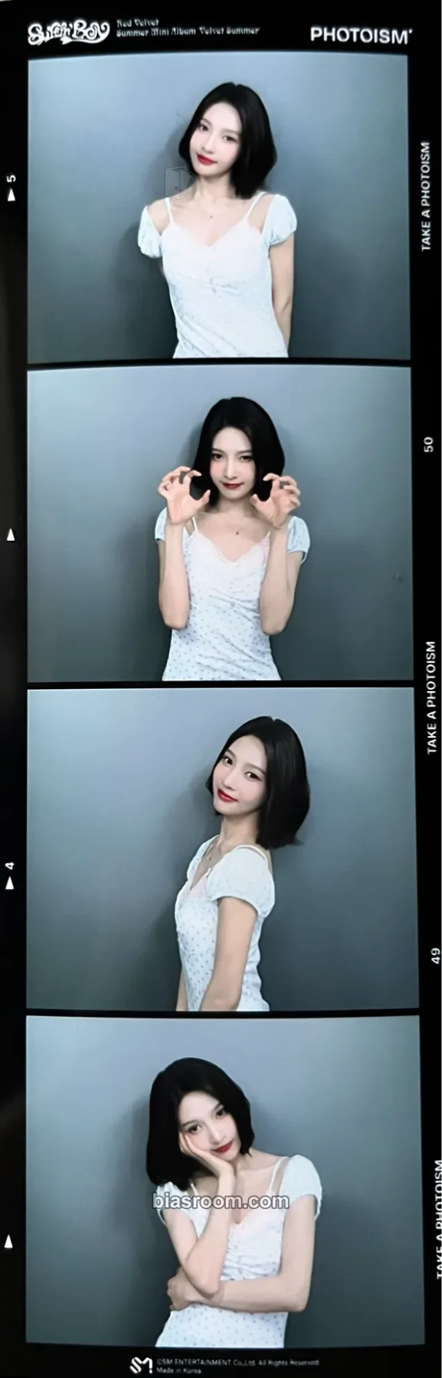 Joy Red Velvet Velvet Summer K-pop photocard