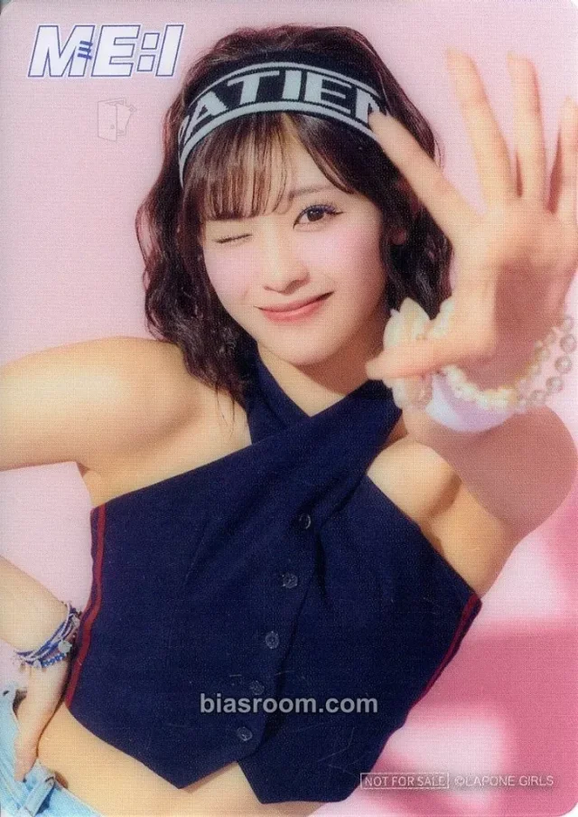 Ran ME:I Hi-Five K-pop photocard