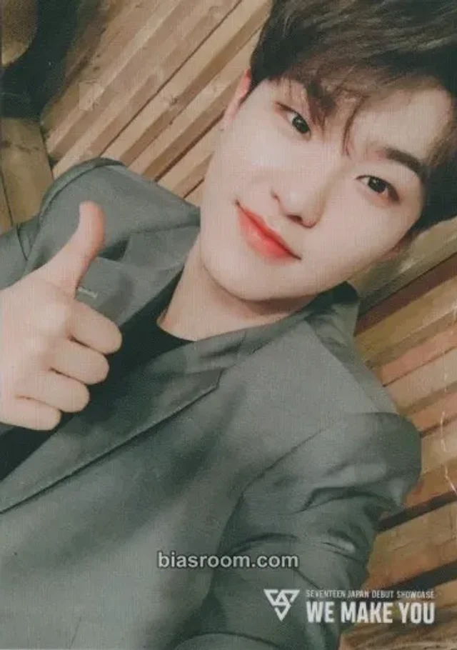 Photocard K-pop di Hoshi SEVENTEEN [WE MAKE YOU] SHOWCASE