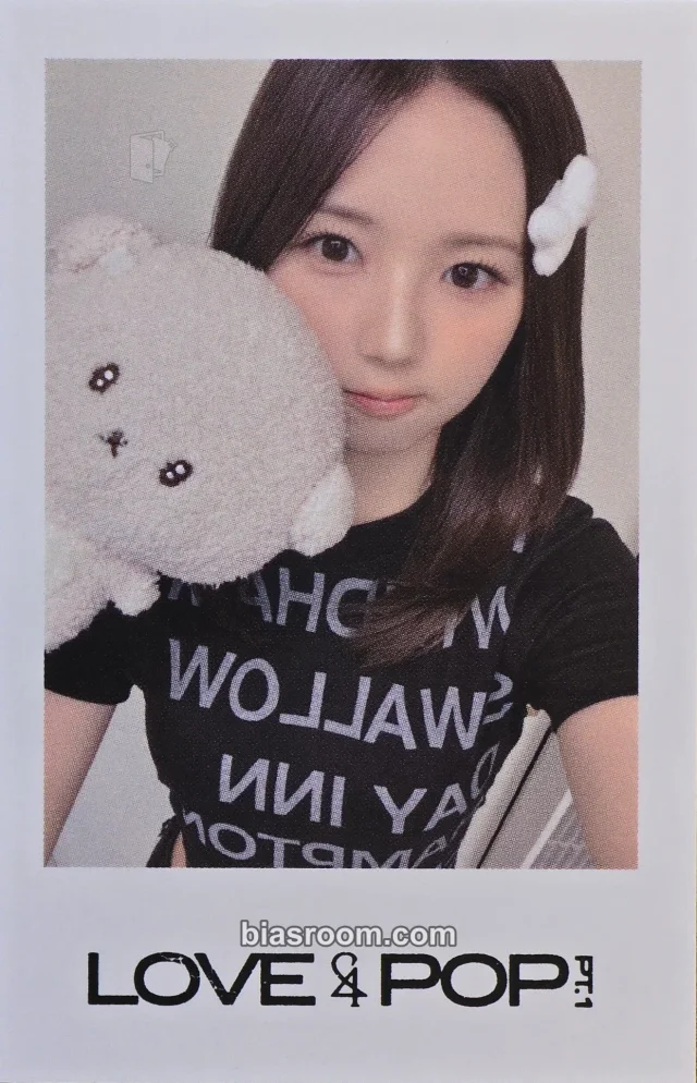 Jiwoo tripleS LOVE&POP pt.1 K-pop photocard