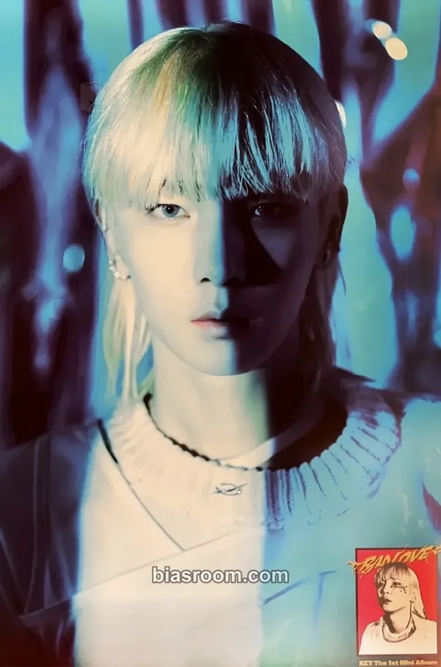 Key Key BAD LOVE - The 1st Mini Album K-pop photocard