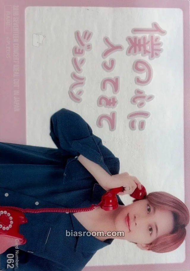 Jeonghan SEVENTEEN [IDEAL CUT] CONCERT K-pop Photocard