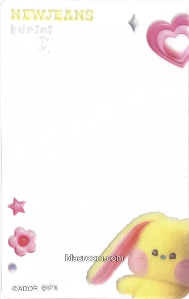 Minji NewJeans Get Up K-pop photocard