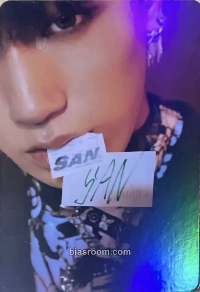 San ATEEZ Higher Timepiece × ATEEZ K-pop Photocard