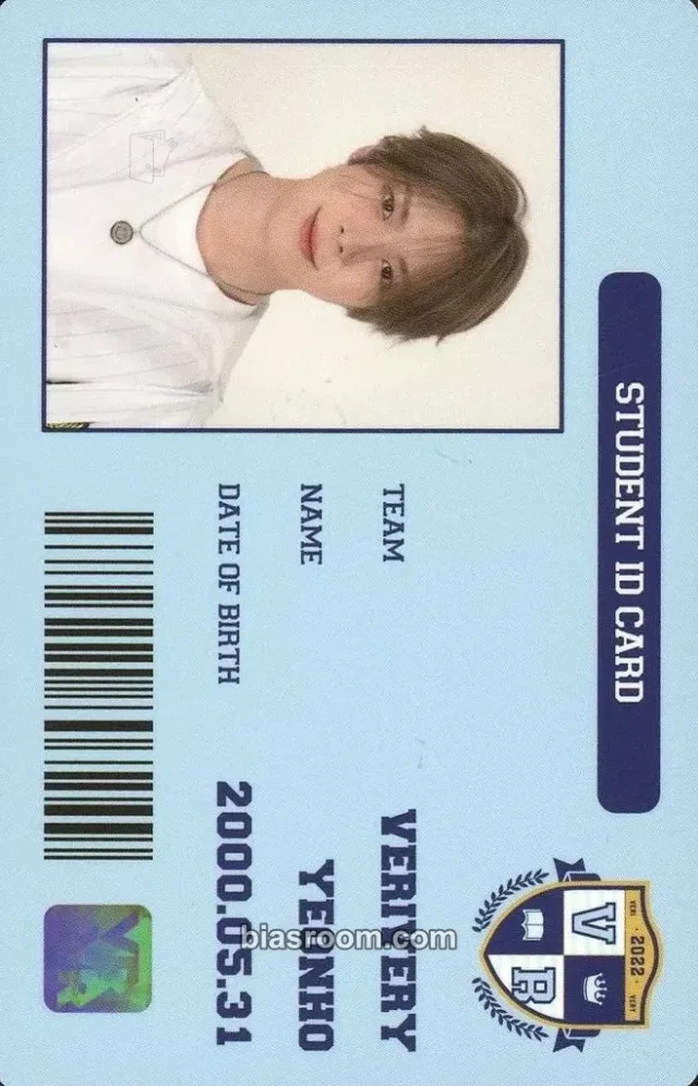 Yeonho VERIVERY JAPAN FANMEETING [2022 VERI SCHOOL] K-pop photocard
