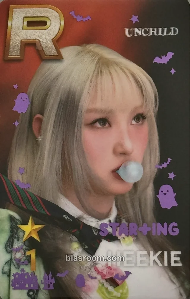 Heekie UNCHILD SuperStar HighUp Pop-Ups K-pop photocard