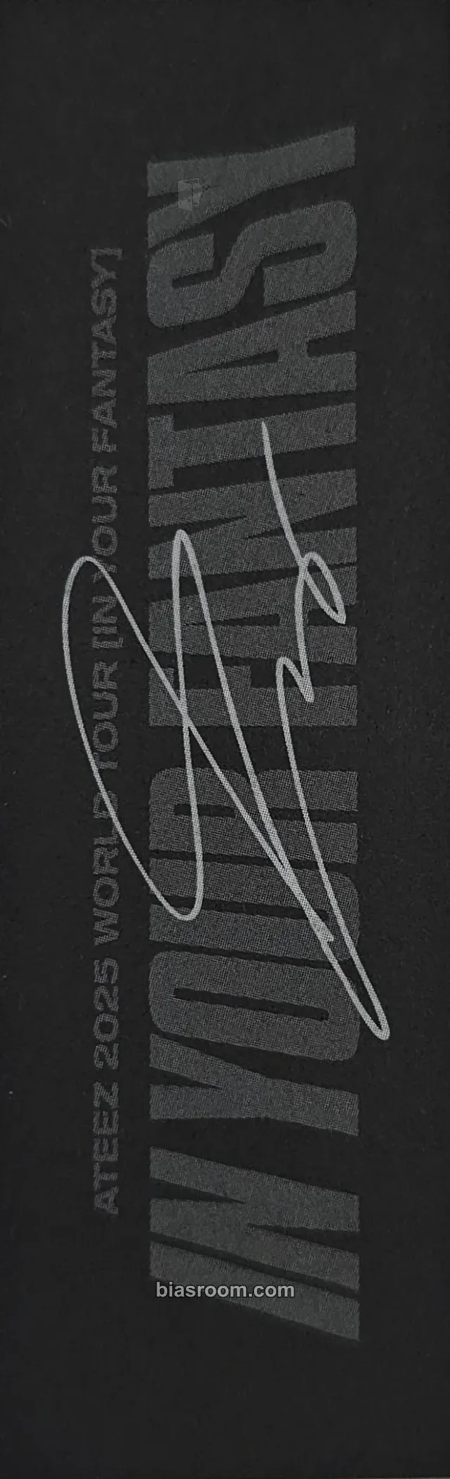Seonghwa ATEEZ In Your Fantasy in Incheon DVD/Playcode K-pop Photocard