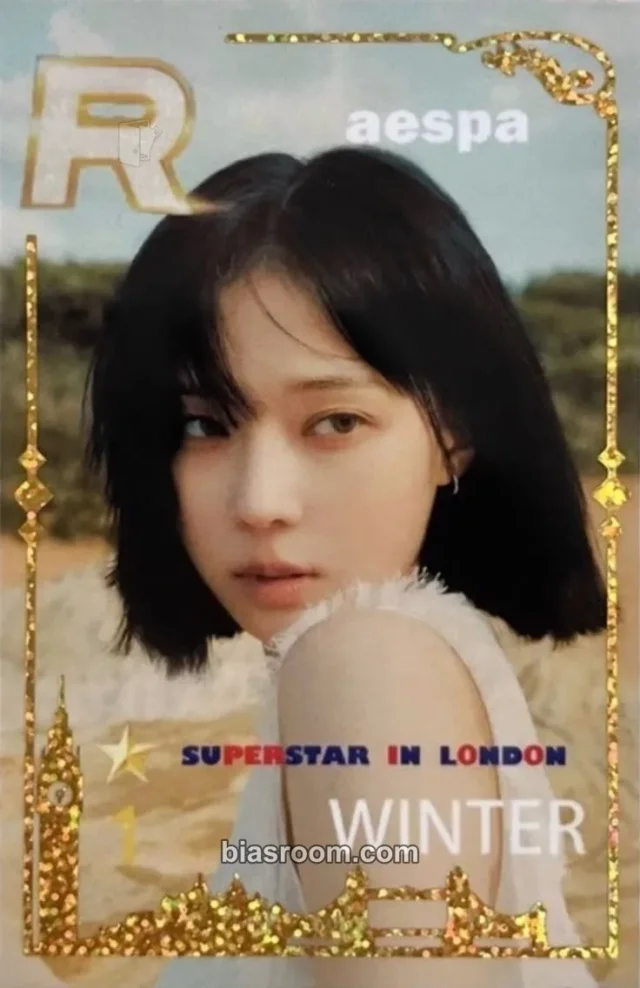 Winter aespa SuperStar SMTown Pop-Ups K-pop photocard