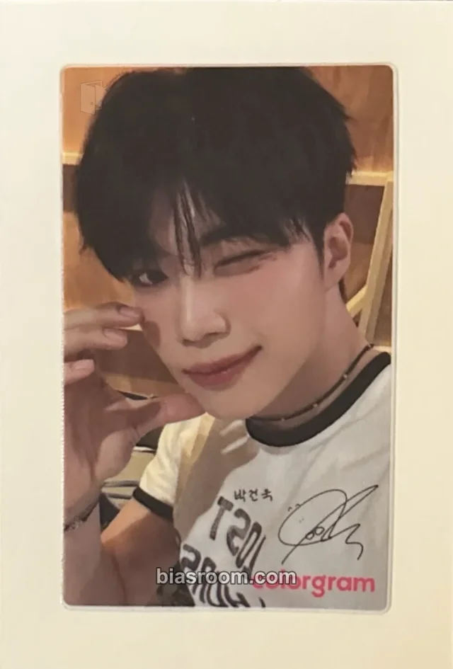 Gunwook ZEROBASEONE Colorgram x Park Gunwook K-pop photocard