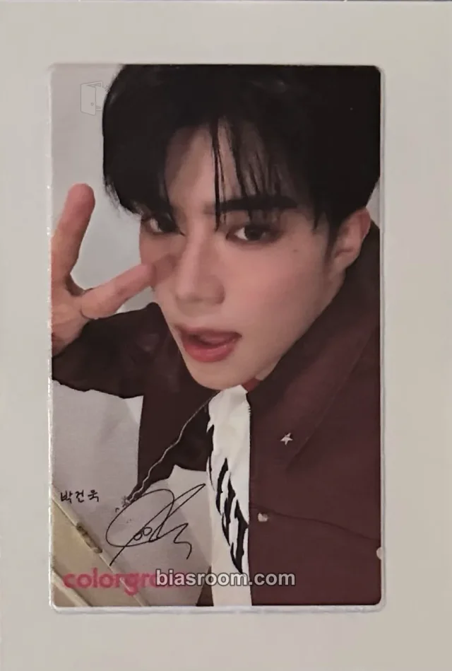 Gunwook ZEROBASEONE Colorgram x Park Gunwook K-pop photocard
