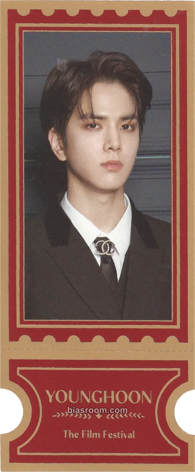 Photocard K-pop Younghoon THE BOYZ The Film Festival: 2020 Fan-con