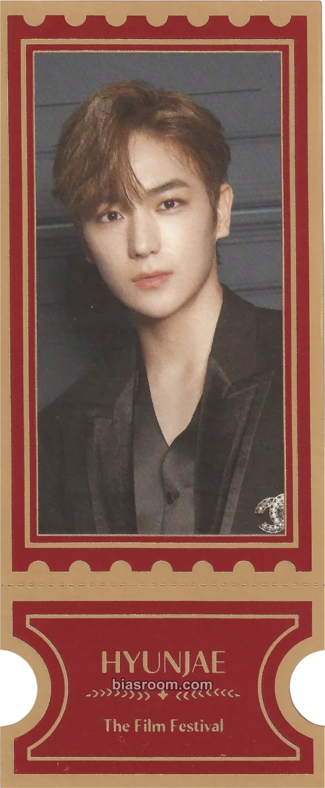 Photocard K-pop Hyunjae THE BOYZ The Film Festival: 2020 Fan-con