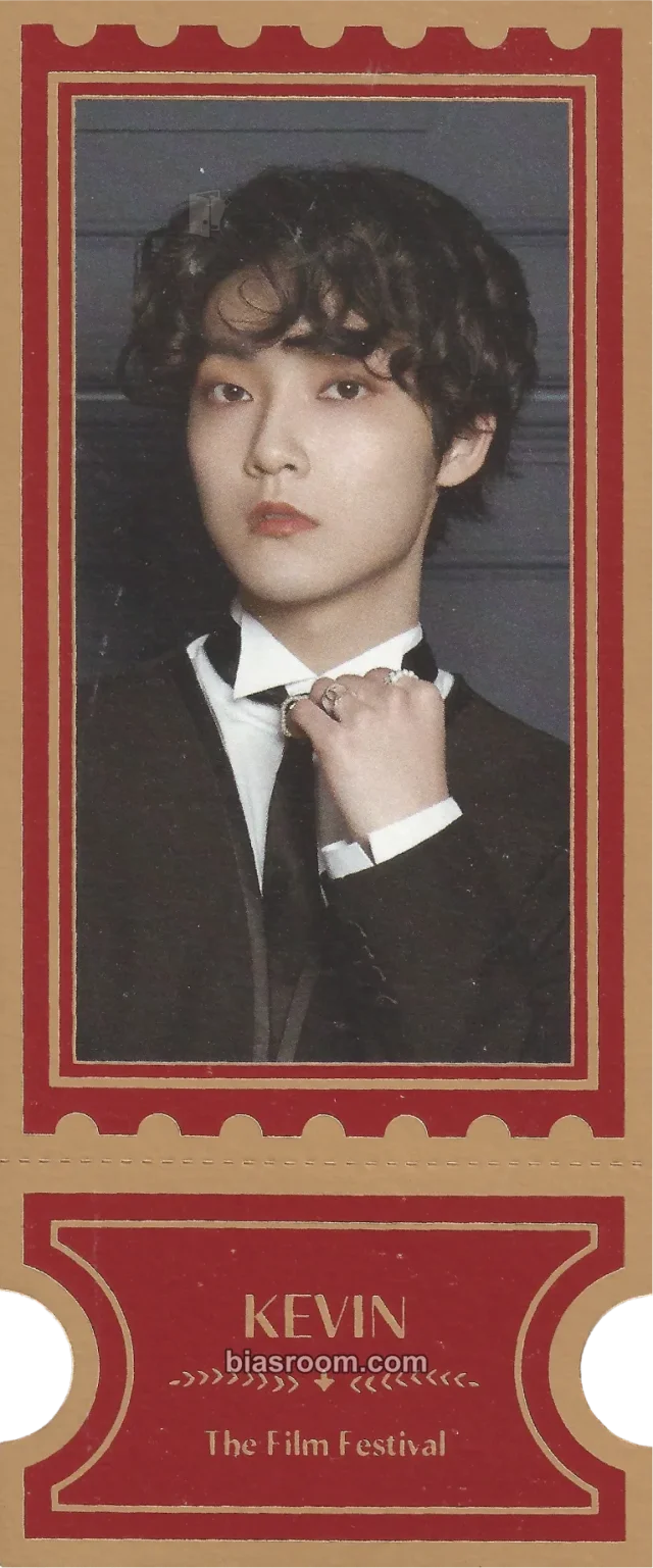 Photocard K-pop Kevin THE BOYZ The Film Festival: 2020 Fan-con