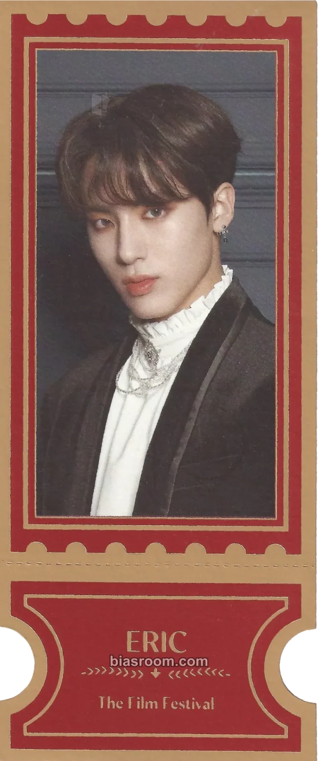 Photocard K-pop di Eric THE BOYZ The Film Festival: 2020 Fan-con 