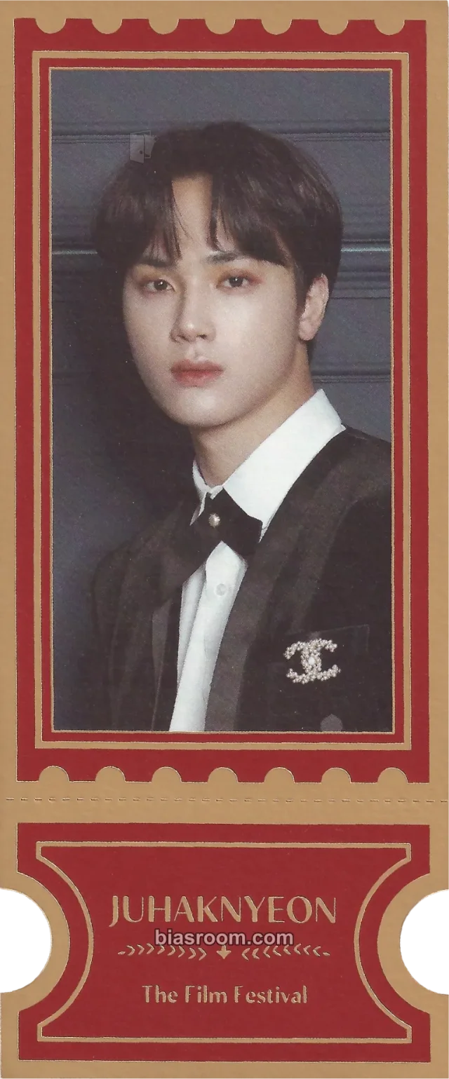 Photocard K-pop di Haknyeon THE BOYZ The Film Festival: 2020 Fan-con 