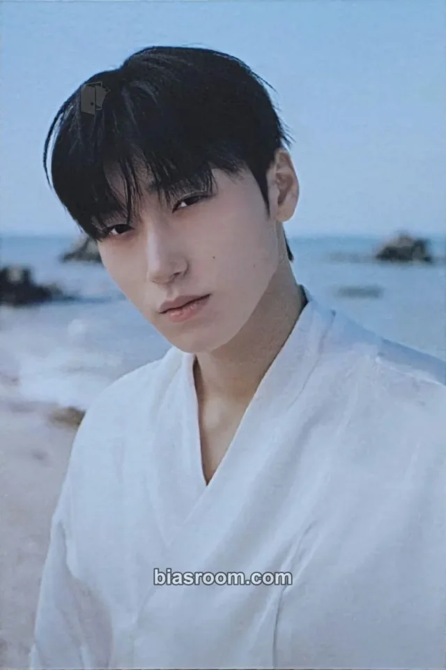 San ATEEZ Blue Drift MD - 8th Anniversary K-pop Photocard