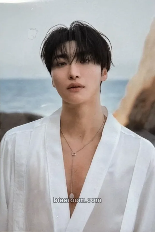 Seonghwa ATEEZ Blue Drift MD - 8th Anniversary K-pop Photocard