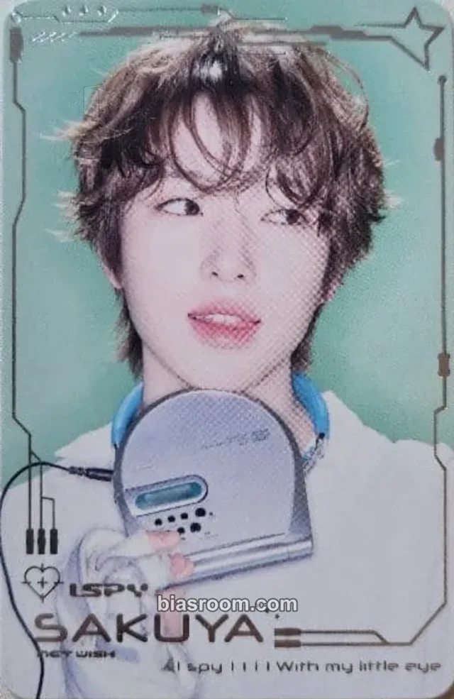 Sakuya NCT WISH I SPY K-pop Photocard