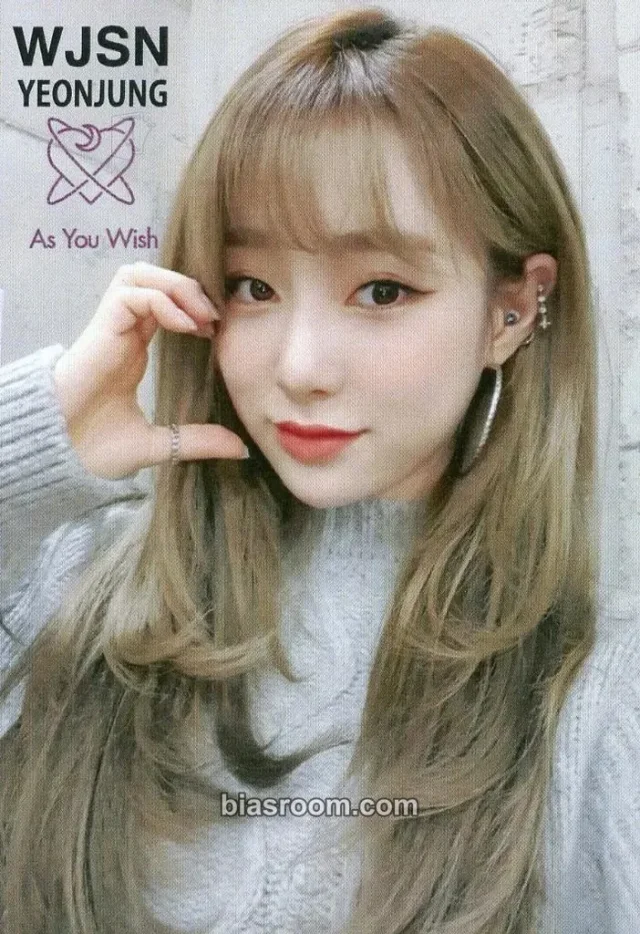 Yeonjung WJSN As You Wish K-pop photocard