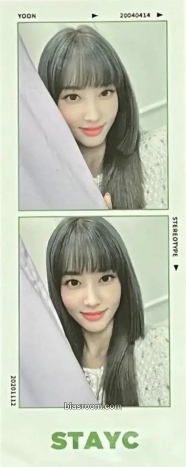 Yoon STAYC STEREOTYPE K-pop photocard