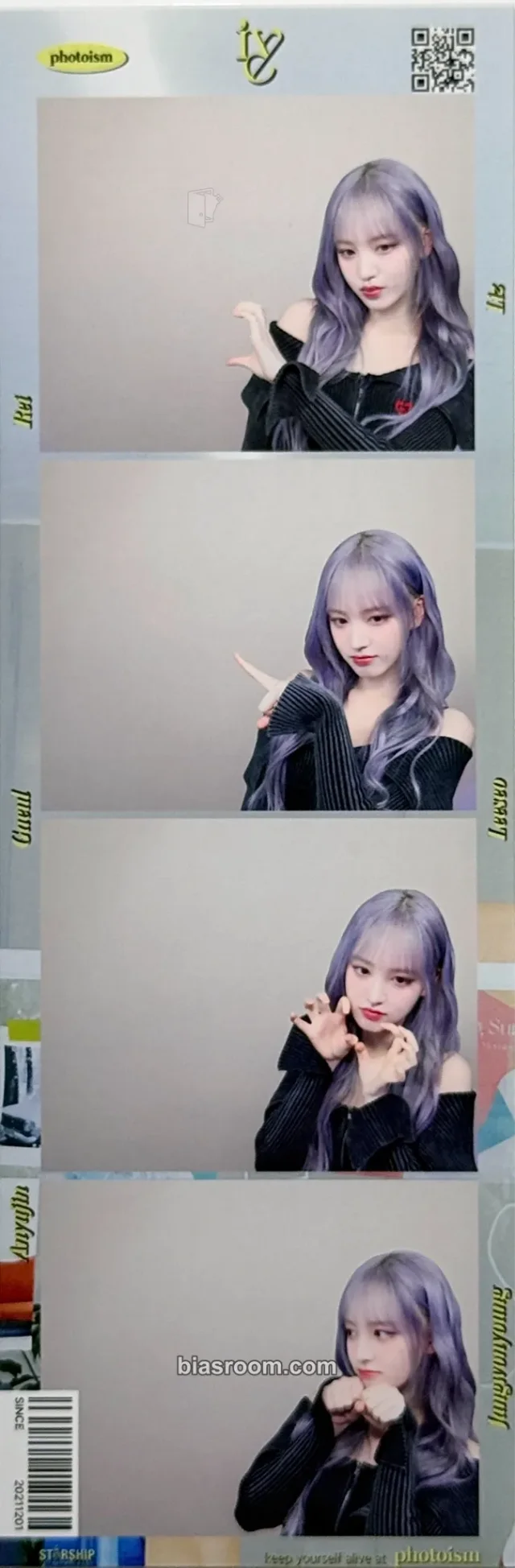 Liz IVE Magazine IVE: 2nd Fanmeeting  K-pop Photocard