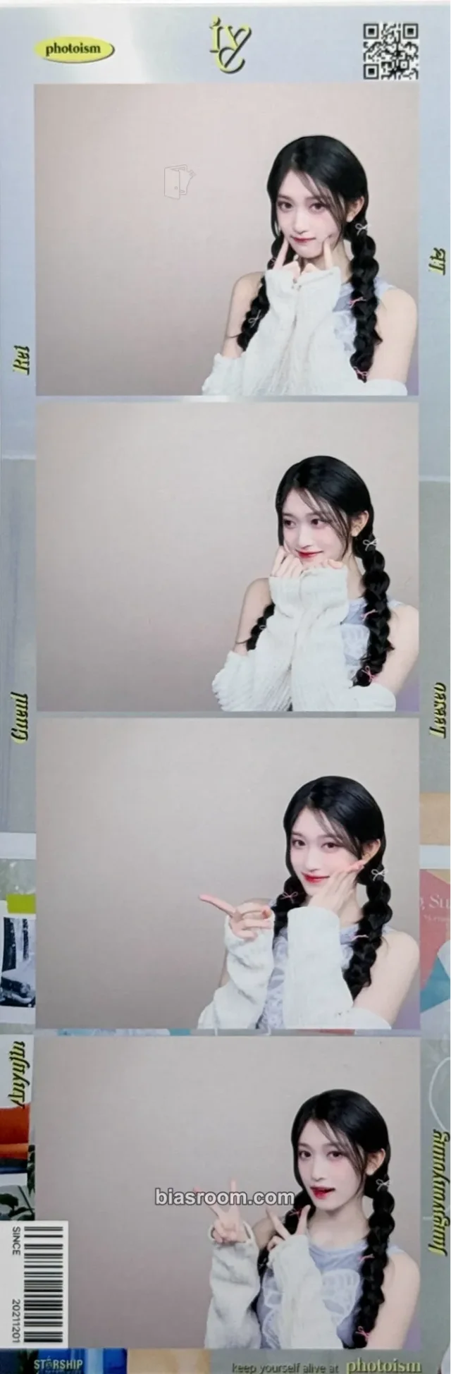 Photocard K-pop di Leeseo IVE Magazine IVE: 2nd Fanmeeting