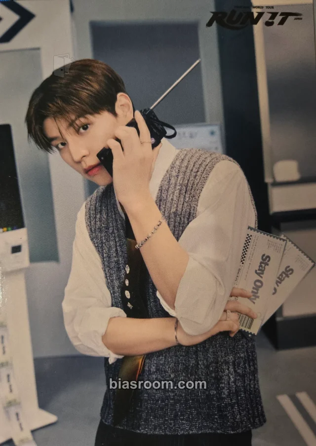 Seungmin Stray Kids RUN IT World Tour K-pop Photocard