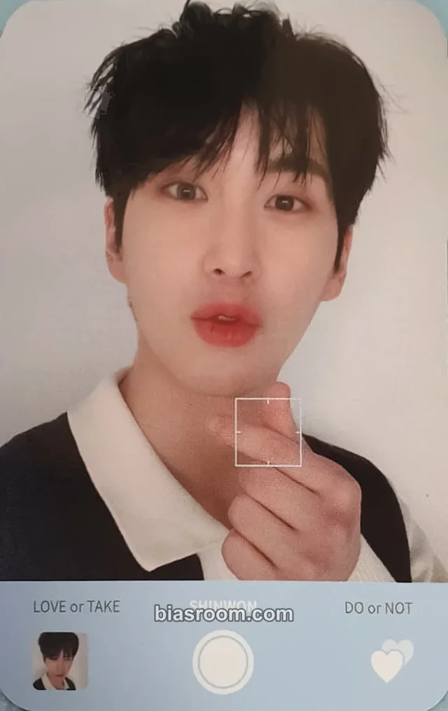 Shinwon PENTAGON LOVE or TAKE K-pop photocard